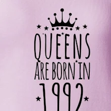 Queens are born in 1992