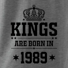 Kings are born in 1989