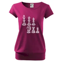 Šachové figurky kreslené