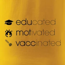 Educated motivated vaccinated