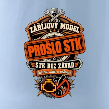 Záříjový model -  stk bez závad