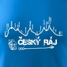 Profil kopce - Český ráj