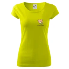 Pediatrička - minimalistický medvídek s křížkem