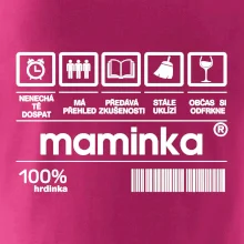 Čárový kód Maminka