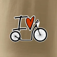 I love koloběžka velké a malé kolo