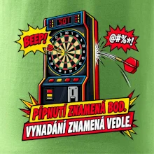Pípnutí znamená bod. Vynadání znamená vedle