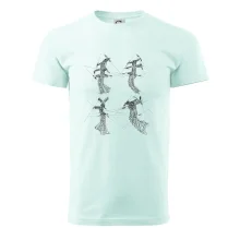 Zkroucený stožár vysokého vedení