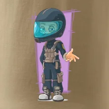 Vesmírný voják fialový