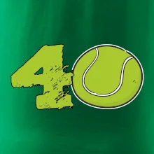 Tenis kulaté narozeniny 40