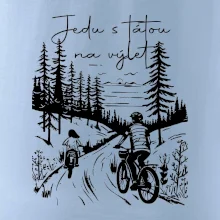 Cyklistika  - Jedu s tátou na výlet - Táta a dcera
