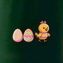 Evoluce vajíčka - velikonoce - kuře