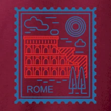 Řím známka jednoduchá