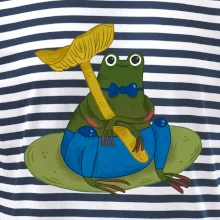 Žába s houbou  (studio-arte.cz)