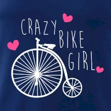 Crazy bike girl