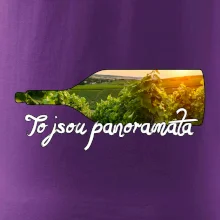 To jsou panoramata vinice