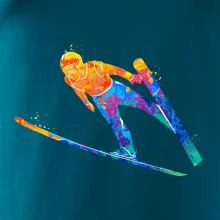 Skokan na lyžích splash