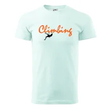 Climbing psací text