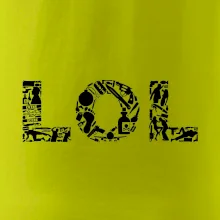 LOL nápis