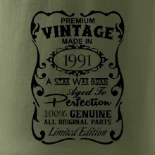 Vintage Etiketa - 1991