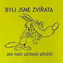Školní triko - Zvířata