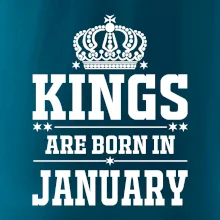 Kings are born in January