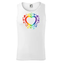 Srdce pride květiny