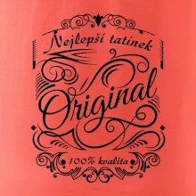 Vintage nejlepší tatínek 100% kvalita