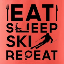 Eat sleep ski repeat