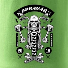 Lebka motorkář opravář