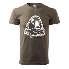 Kokršpaněl - hlava kreslená