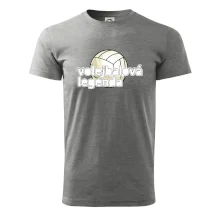 Volejbalová legenda - bílé písmo