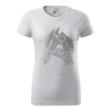 Nákres stožáru vysokého napětí