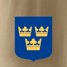 Švédský znak tři korunky velký