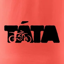 Táta nápis - motorka enduro