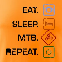 Eat sleep MTB repeat