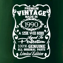 Vintage Etiketa - 1990