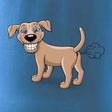 Prdící pes kreslený (Hana-creative)