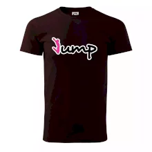 Jump - nápis a panáček
