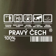 Čárový kód  - Pravý Čech