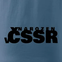 Nápis - Narozen v ČSSR