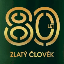 80 let zlatý člověk