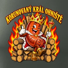 Korunovaný král ohniště