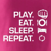 MMA eat sleep repeat