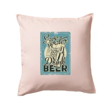 Save water drink beer poster