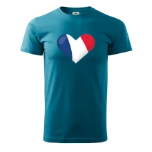 Francouzská vlajka srdce