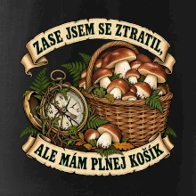 Zase jsem se ztratil, ale mám plnej košík