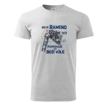 Badminton rameno drží boží vůle