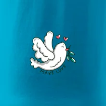 Holubice míru - make love