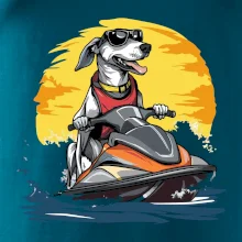 Chrt na vodním skútru