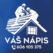 Tričko pro pokrývače - Dva dělníci